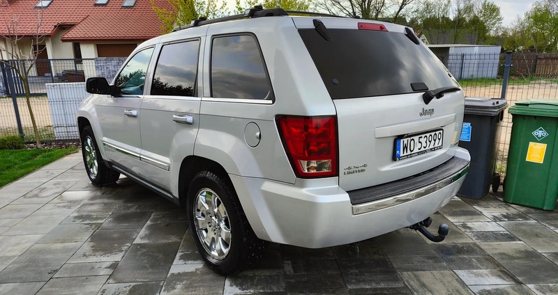 Jeep Grand Cherokee cena 53800 przebieg: 166700, rok produkcji 2008 z Ostrołęka małe 37